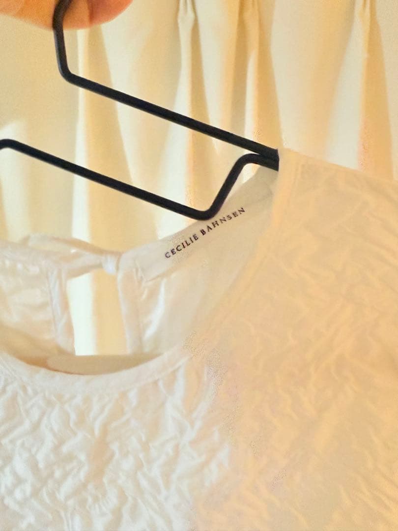 CECILIE BAHNSEN ホワイトワンピース　UK12