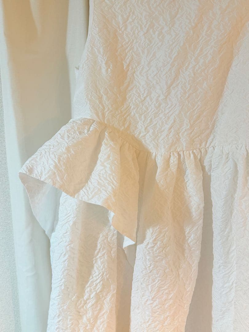 CECILIE BAHNSEN ホワイトワンピース　UK12