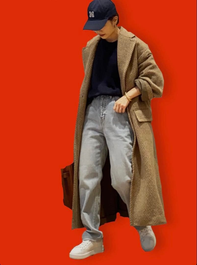 ロングコート　チェスターコート