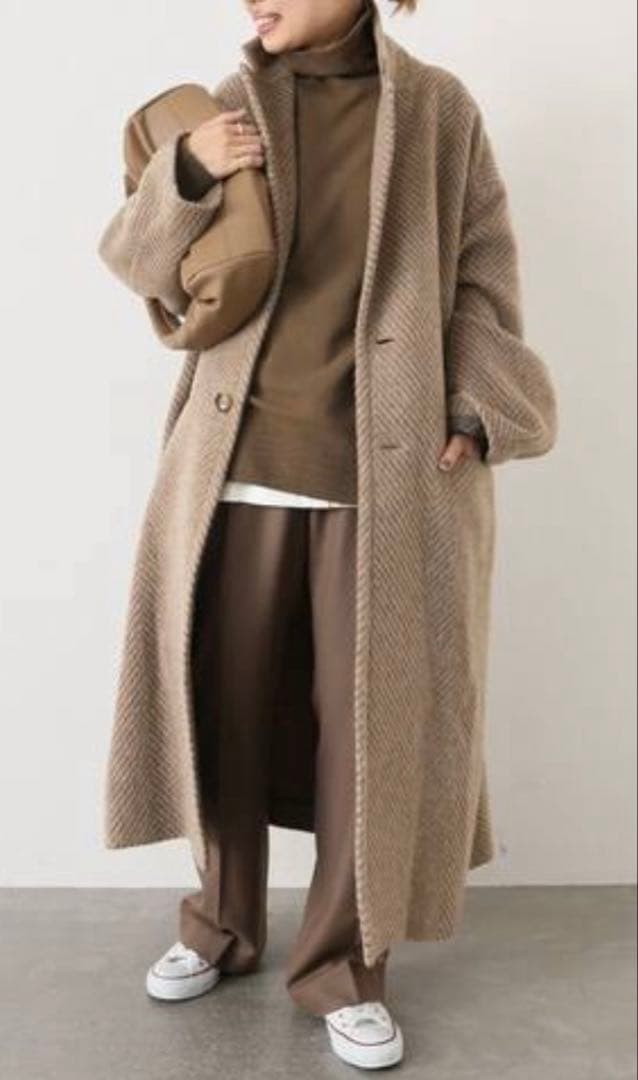 ロングコート　チェスターコート