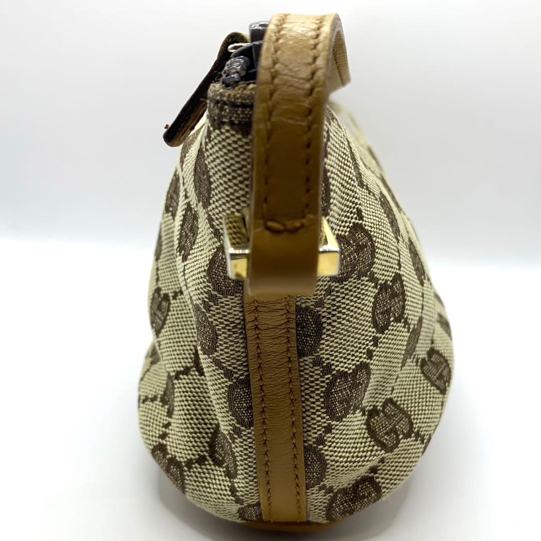 GUCCI グッチ　GGキャンパス　ミニバッグ　アクセサリーポーチ　ハンドバック