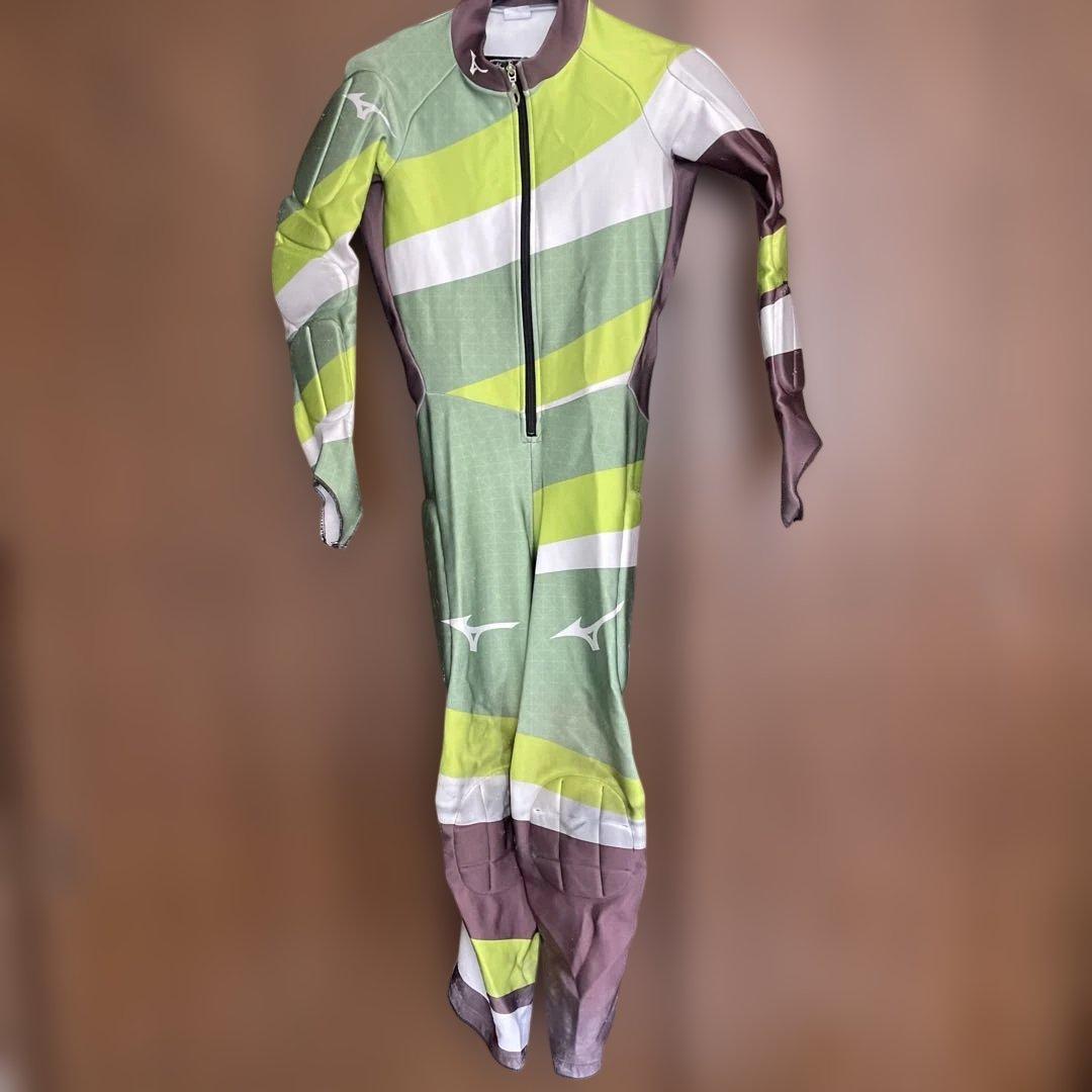 Mizuno ミズノ スキーワンピース Sサイズ グリーン