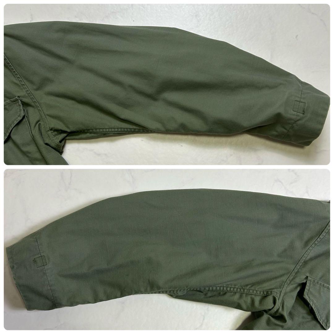 【80s】旧ロゴ アルファインダストリーズ M-65 フィールドジャケット M