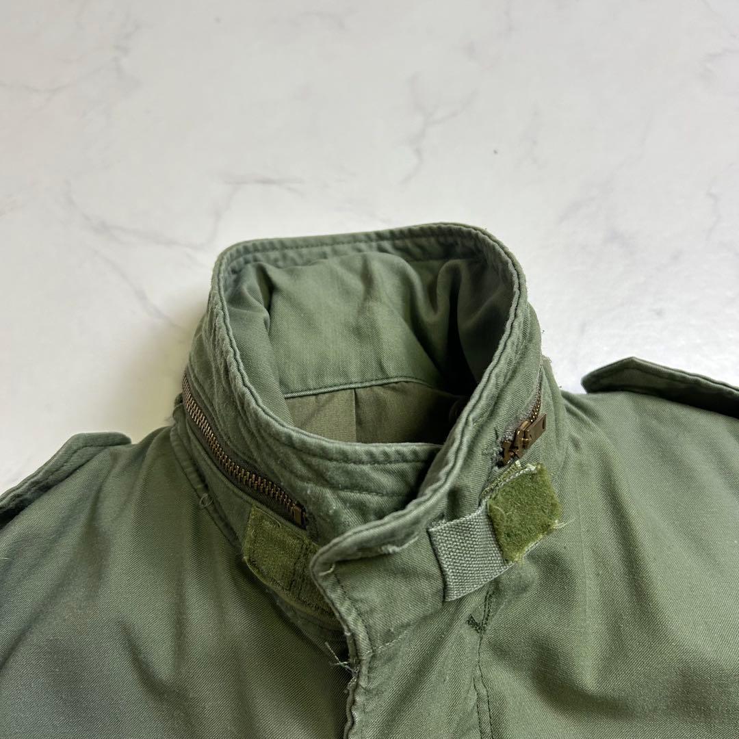 【80s】旧ロゴ アルファインダストリーズ M-65 フィールドジャケット M