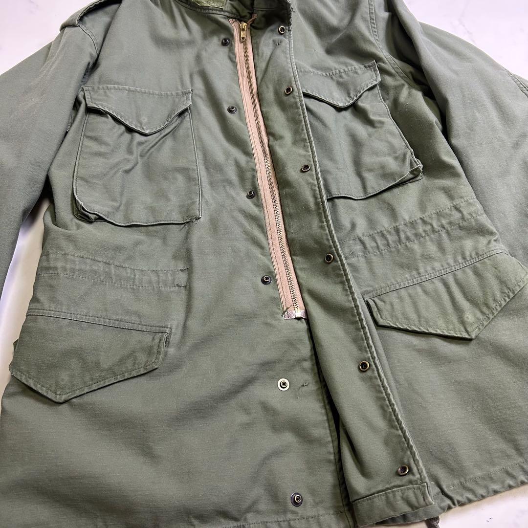 【80s】旧ロゴ アルファインダストリーズ M-65 フィールドジャケット M