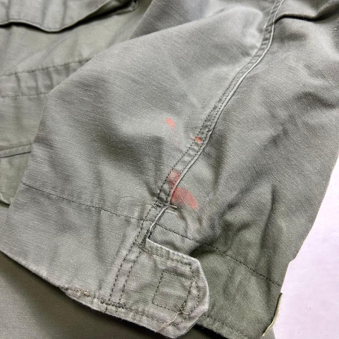 【80s】旧ロゴ アルファインダストリーズ M-65 フィールドジャケット M