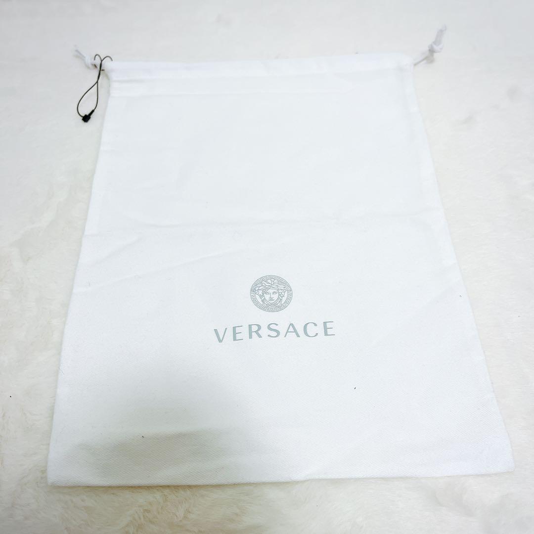 【希少】VERSACE ホワイト×ピンク スニーカー　メデューサ 23cm