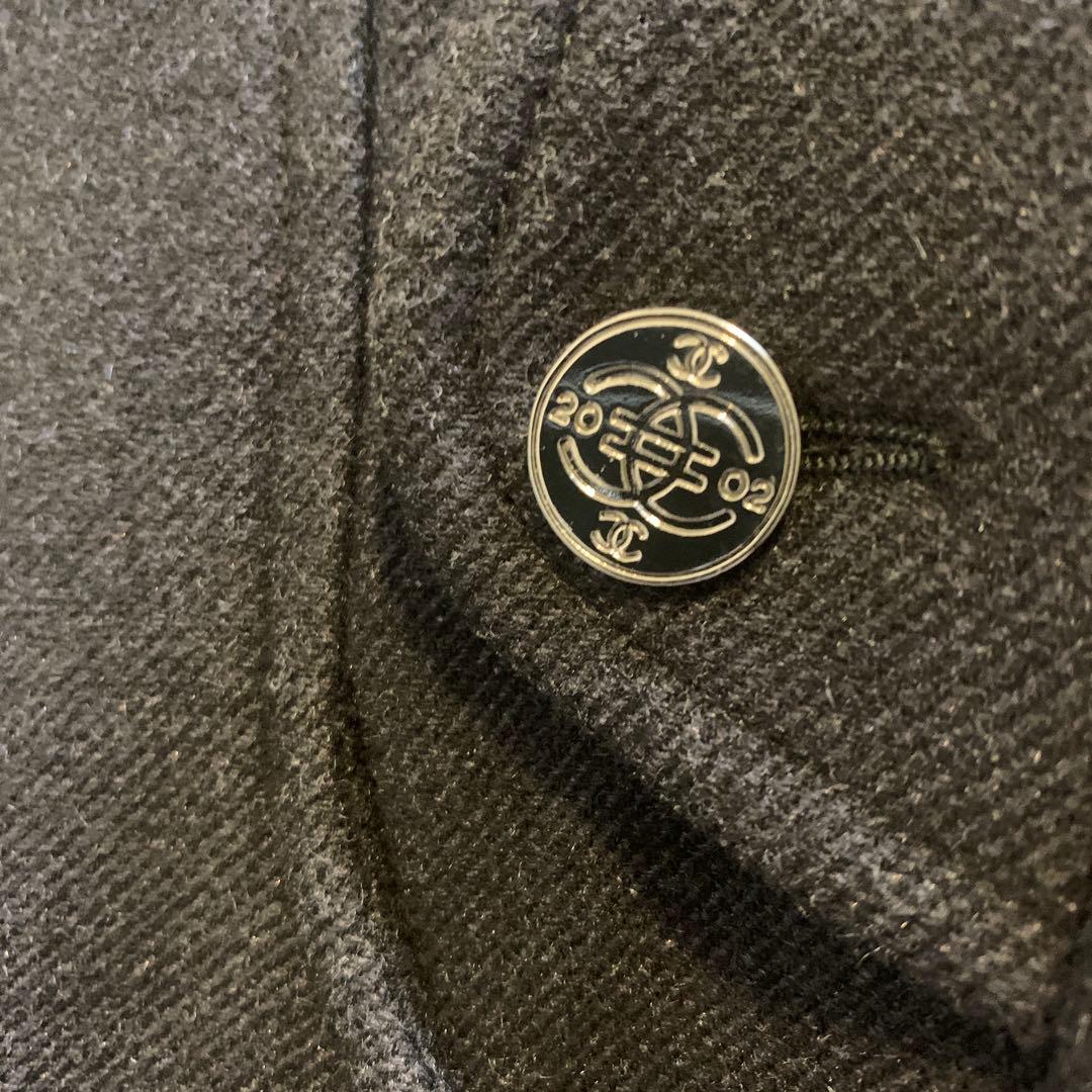 最終新品未使用タグ付き♡ CHANEL シャネル 02A カシミヤ コート 38