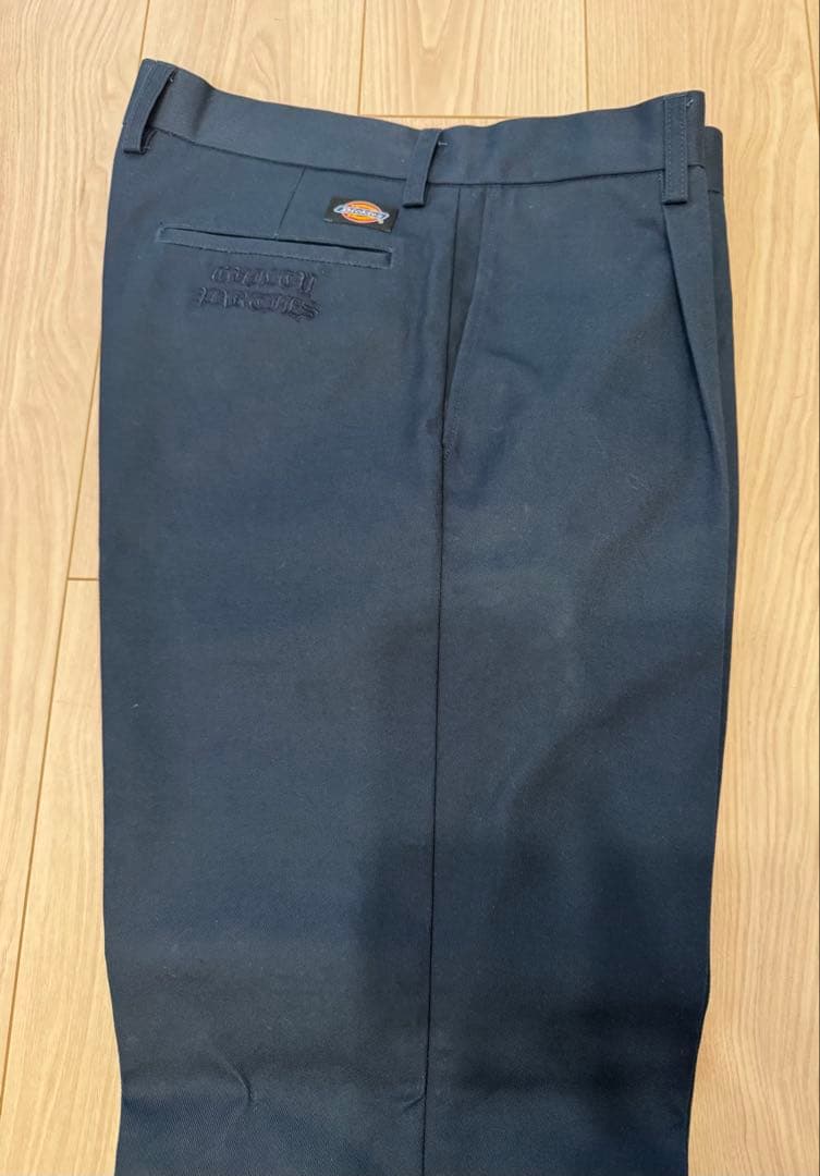 ワコマリア ディッキーズ M 24SS ネイビー PLEATED TROUSER