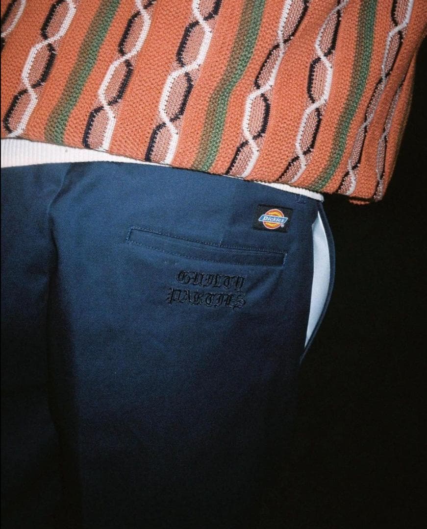 ワコマリア ディッキーズ M 24SS ネイビー PLEATED TROUSER