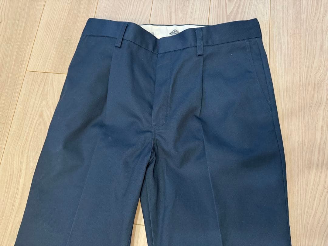 ワコマリア ディッキーズ M 24SS ネイビー PLEATED TROUSER