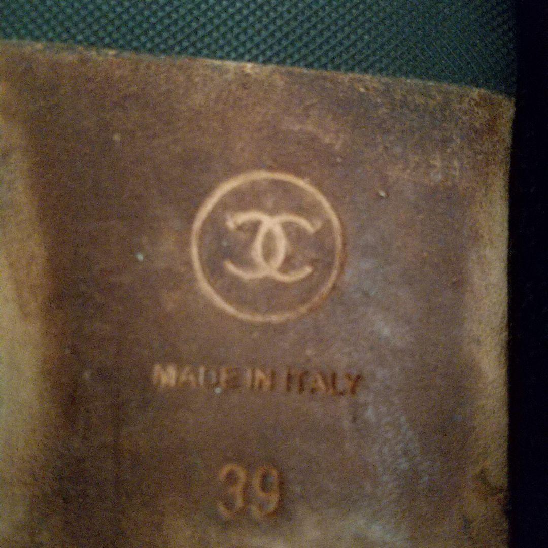 CHANEL バレエシューズ 黒/ベージュ