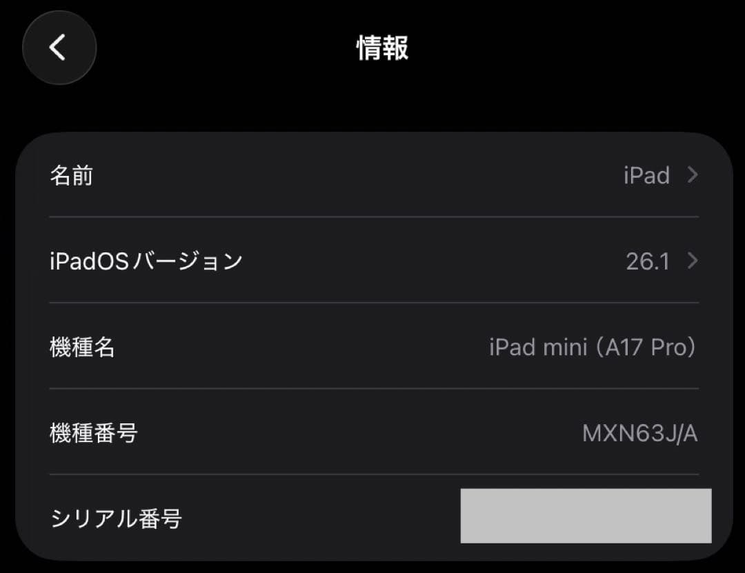 【保証／おまけ付】Apple iPad mini （A17 Pro）