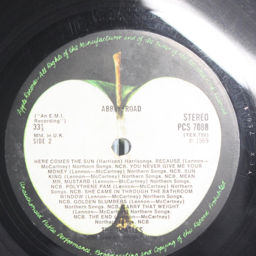 英LP Beatles Abbey Road 希少なUKオリジナル1stプレス