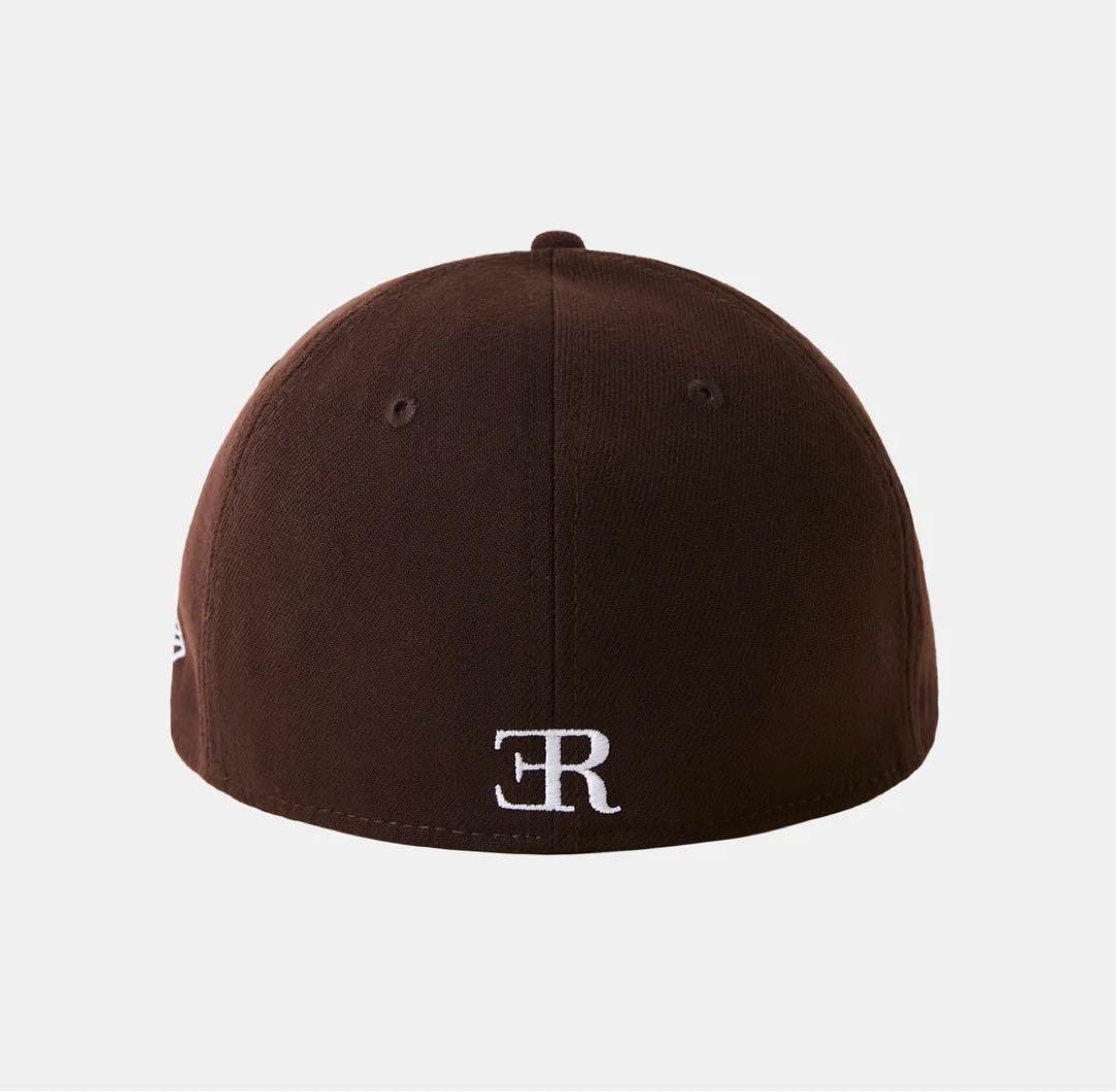 ER LOGO CAP BROWN ニューエラ M/L