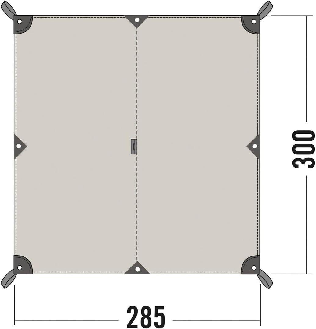 TATONKA タトンカ タープ 2TC 285×300cm サンドベージュ