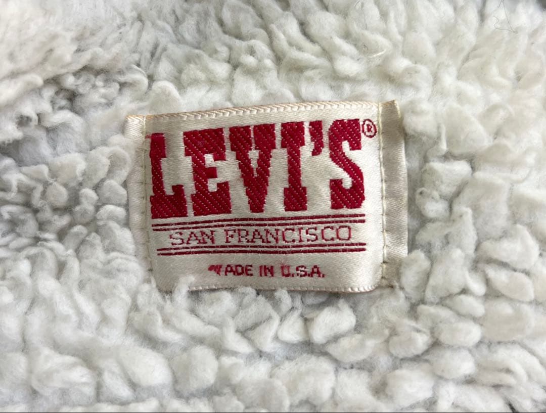 70s Levi’s 70609 DENIM ボア ジャケット USA製