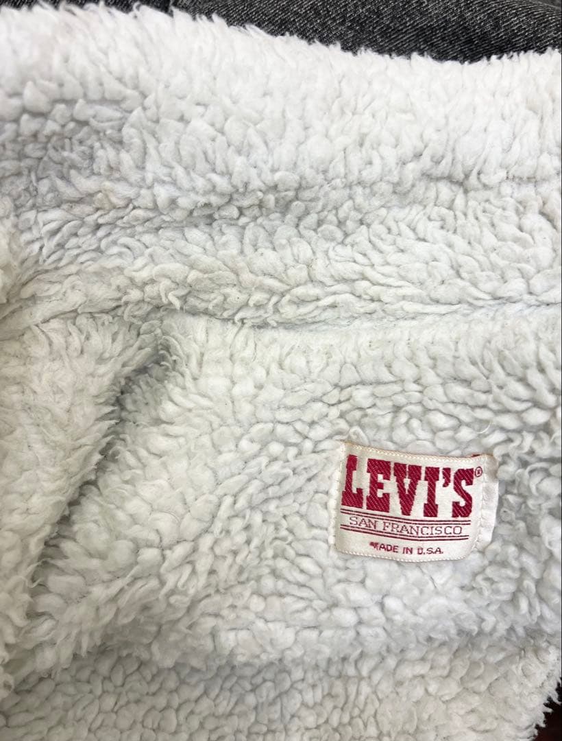 70s Levi’s 70609 DENIM ボア ジャケット USA製
