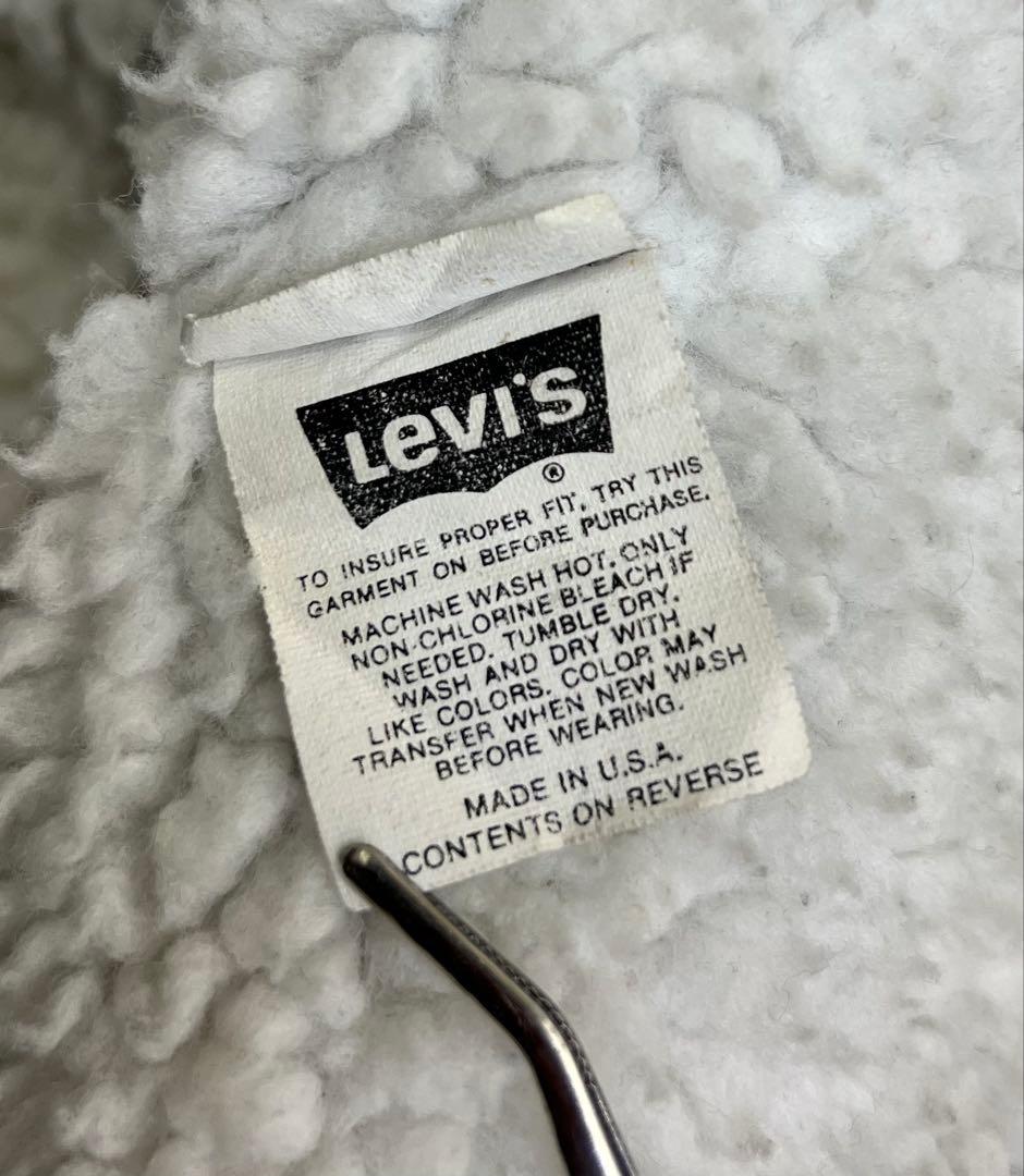 70s Levi’s 70609 DENIM ボア ジャケット USA製