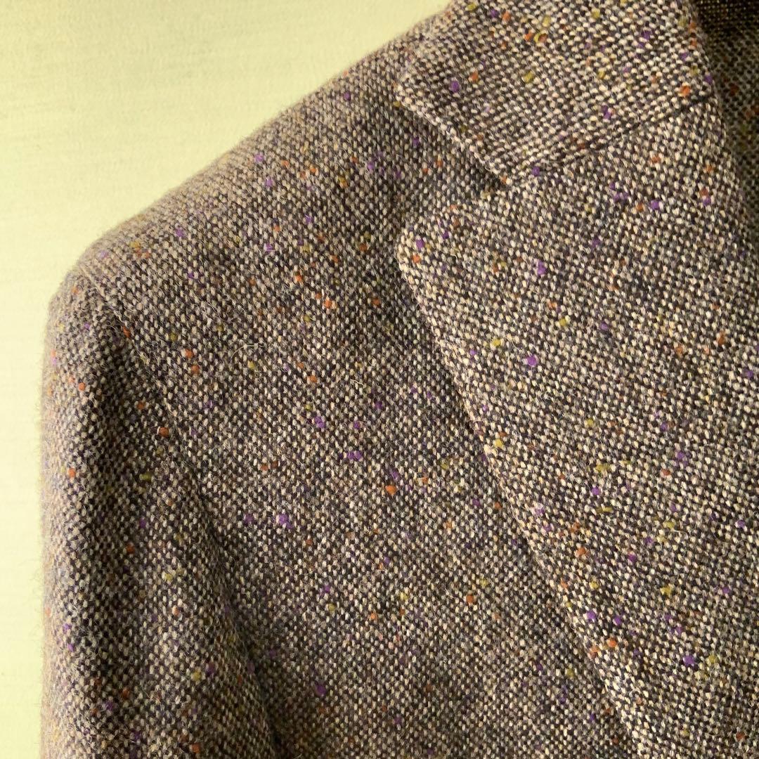 L.B.M.1911 ルビアム ウールジャケット 44ブラウン ホームスパン伊製