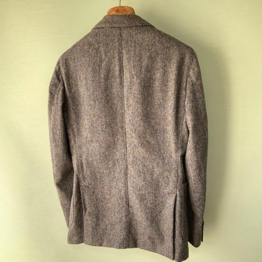 L.B.M.1911 ルビアム ウールジャケット 44ブラウン ホームスパン伊製