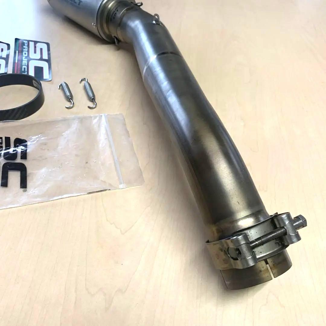 SC PROJECT フルチタン製マフラー　ZX10R フルエキ