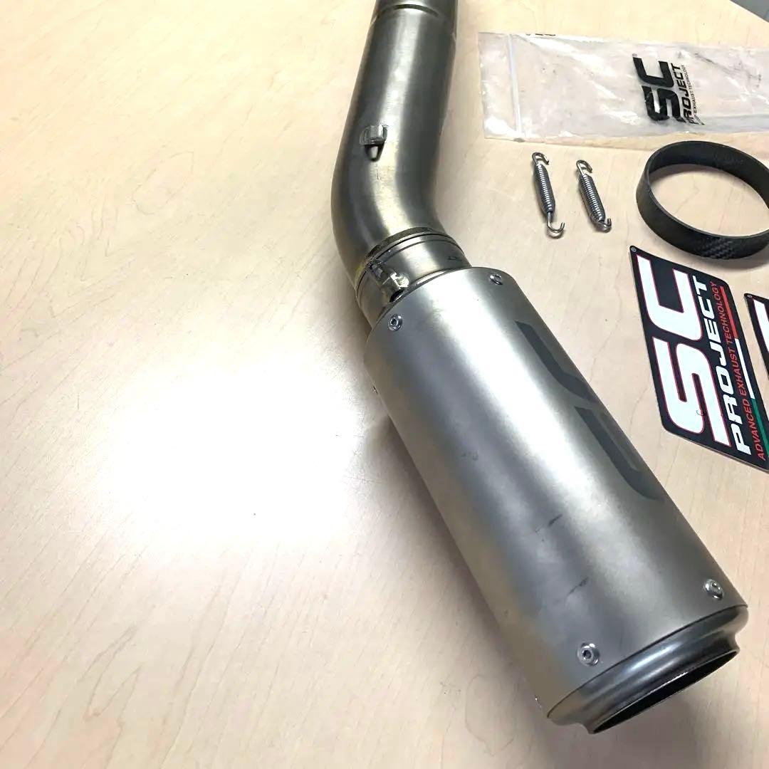 SC PROJECT フルチタン製マフラー　ZX10R フルエキ