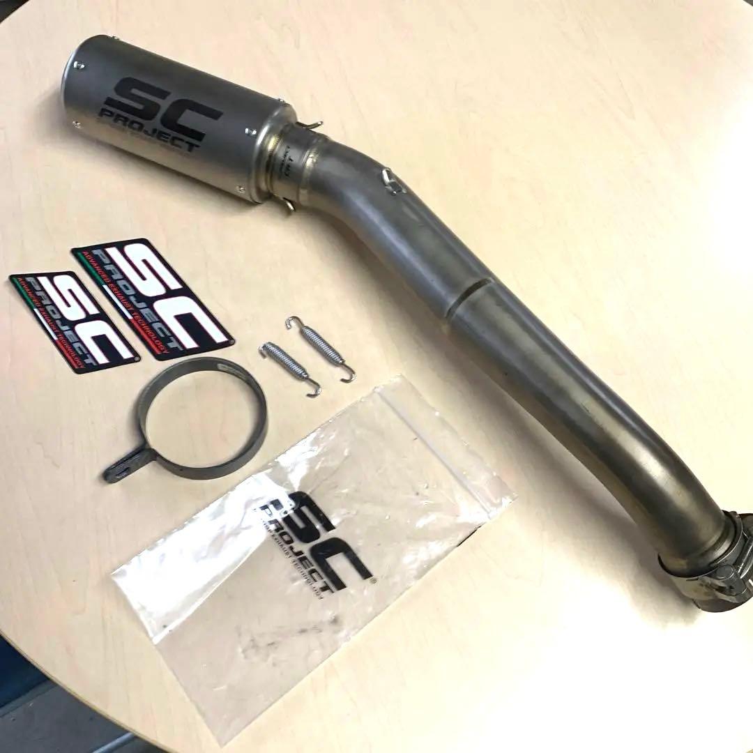 SC PROJECT フルチタン製マフラー　ZX10R フルエキ