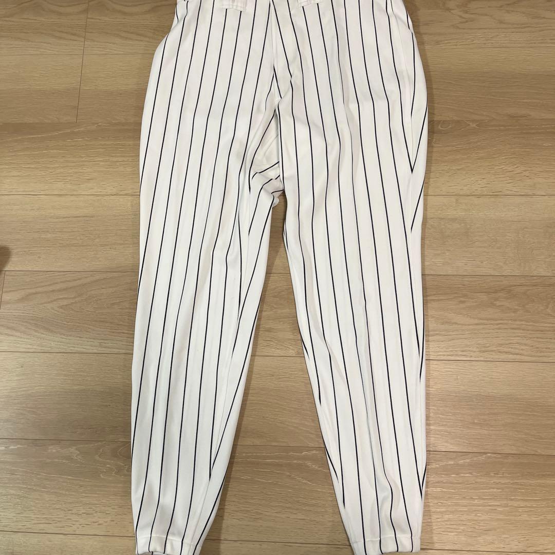 千葉ロッテマリーンズ　山本　ホームユニフォーム　実使用　上下