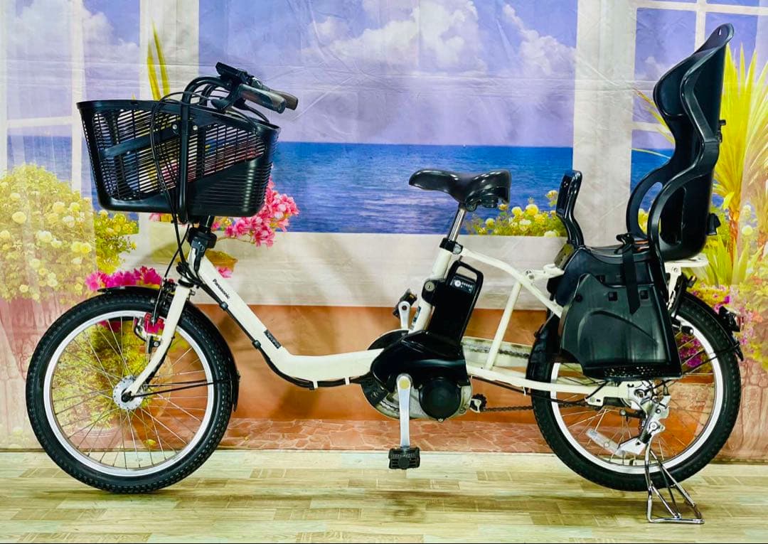 人気モデル！ギュット⭐️12AHパナソニック子供乗せ電動アシスト自転Y2421