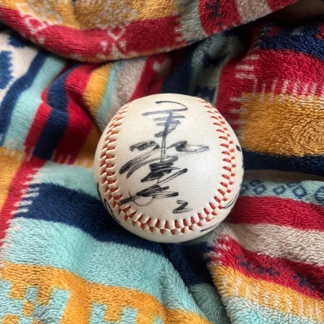 カープ　レジェンドサインボール　古葉、北別府など