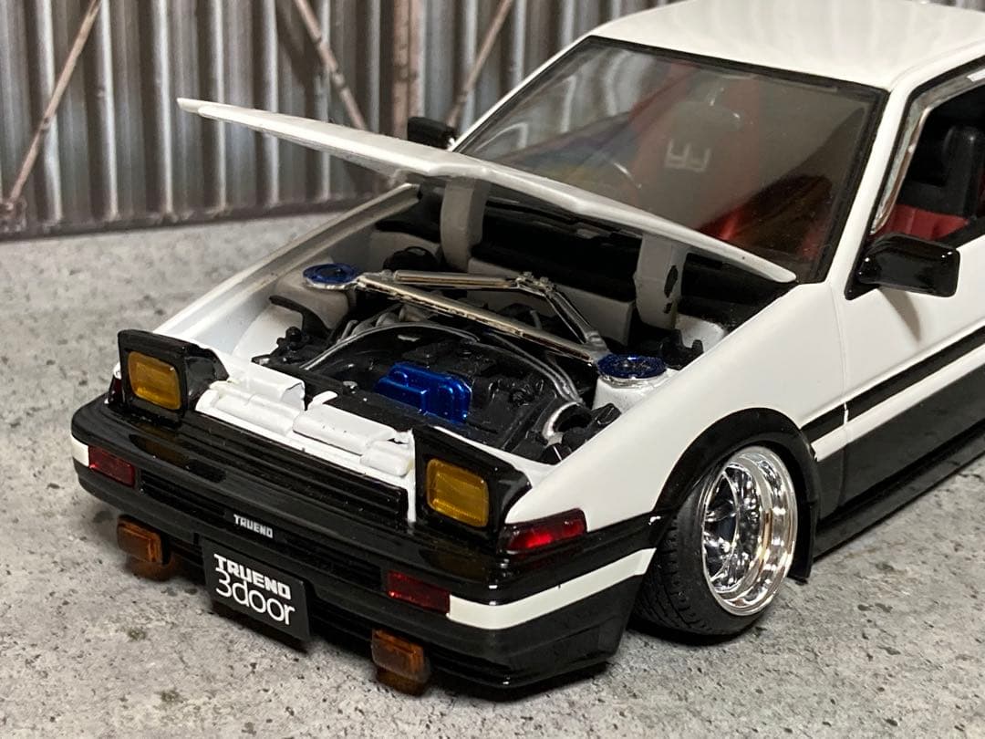 1/24 トヨタ スプリンタートレノAE86（カスタム品）