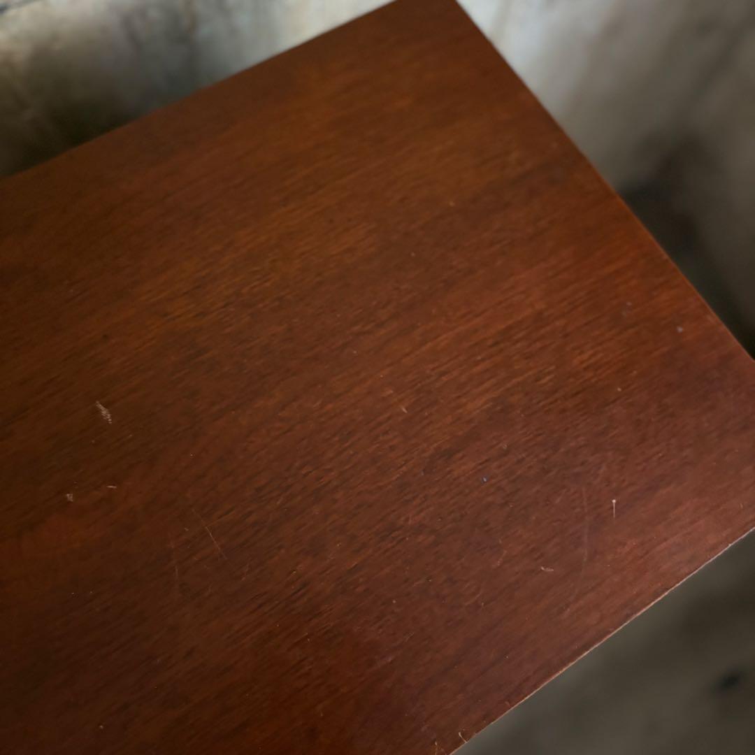 ヴィンテージ　レコードキャビネット　クラシック　約240枚収納可能