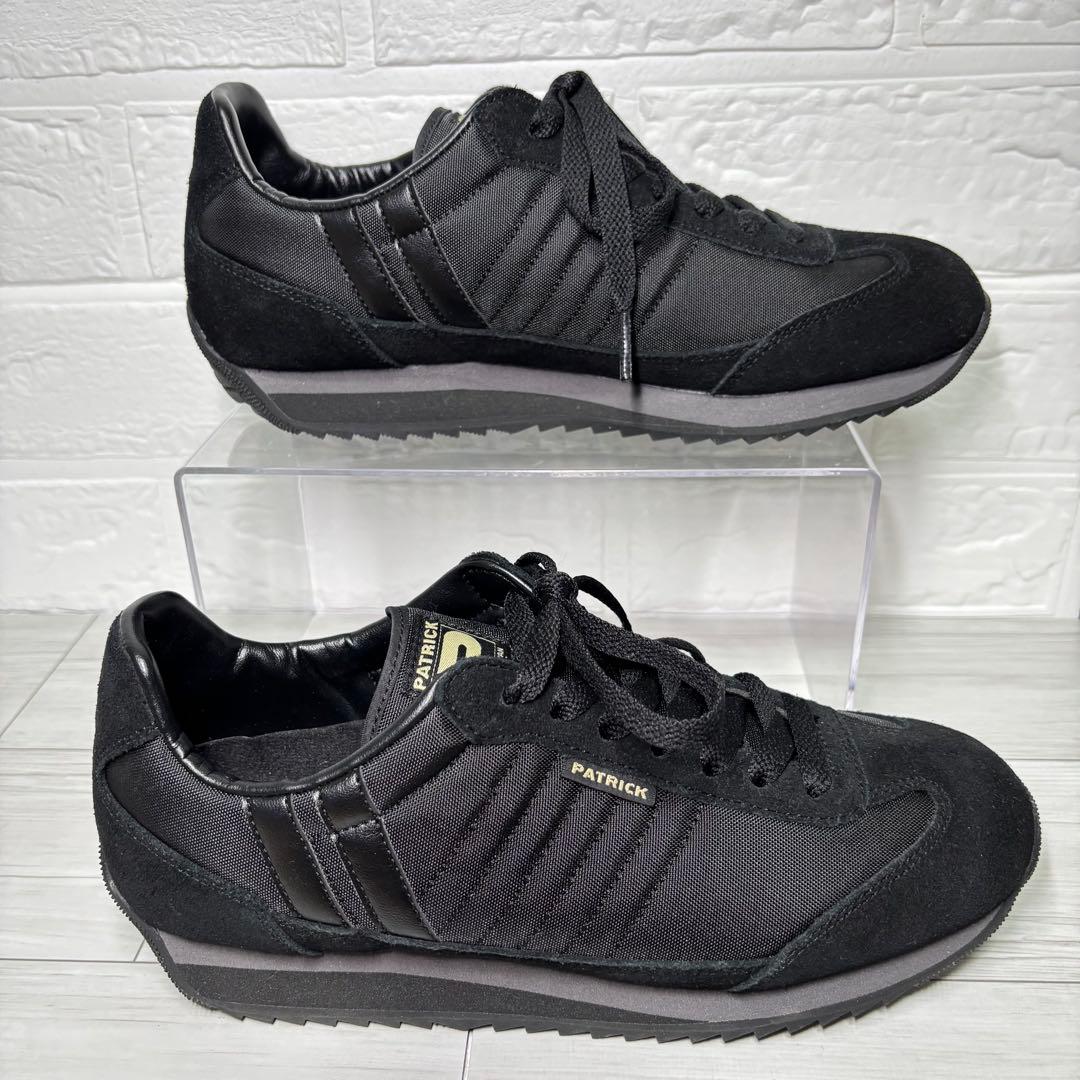 PATRICK パトリック マラソン スペース スニーカー 94601 黒 39