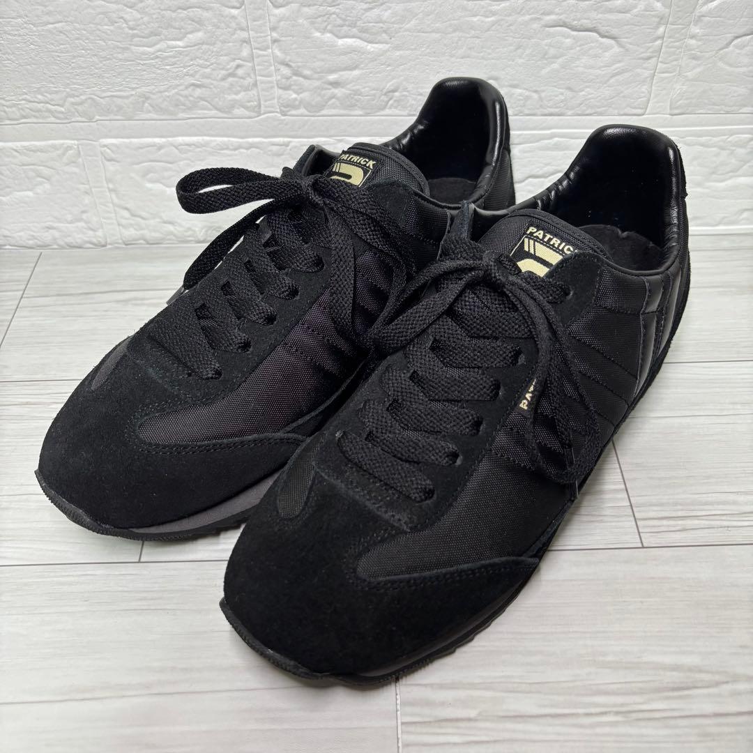 PATRICK パトリック マラソン スペース スニーカー 94601 黒 39