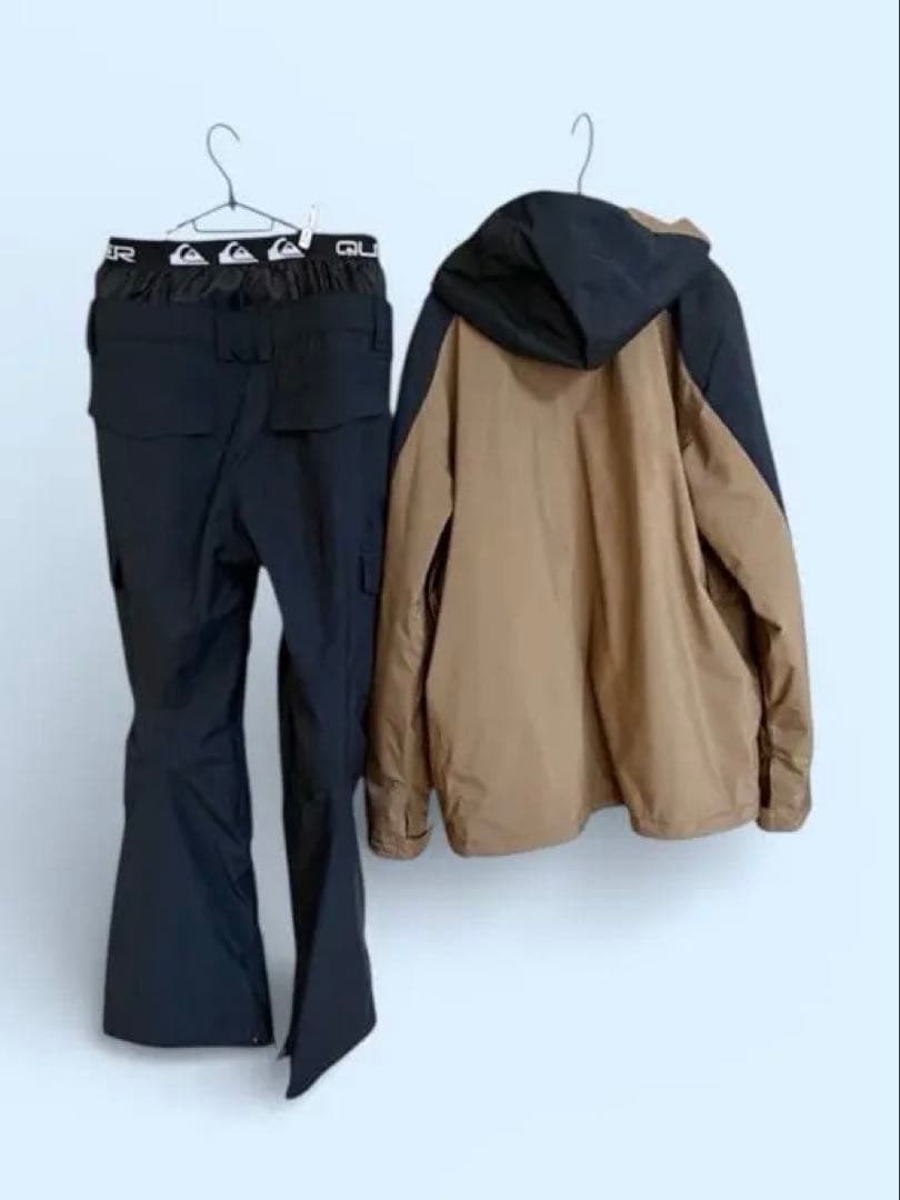 Quiksilver スノーボードウェア Lサイズ 上下美品
