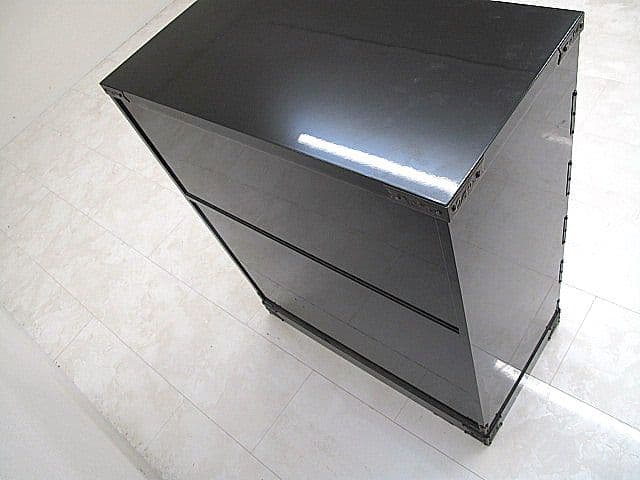 仙台箪笥 漆鏡面仕上げ 重厚手打ち金具　和家具　整理箪笥　和箪笥　伝統工芸