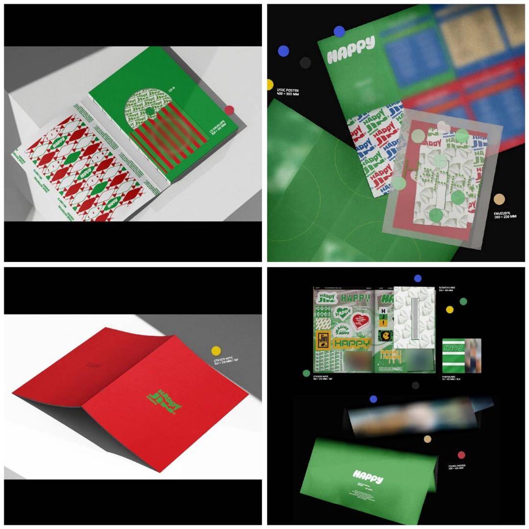 【新品未開封】3形態×10セット BTS ジン Happy ソロアルバム