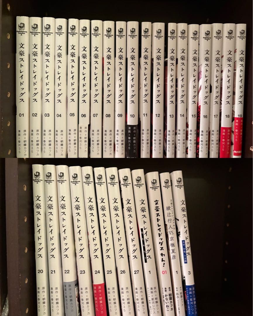 文豪ストレイドッグス 1〜27巻既刊全巻+関連本4冊セット