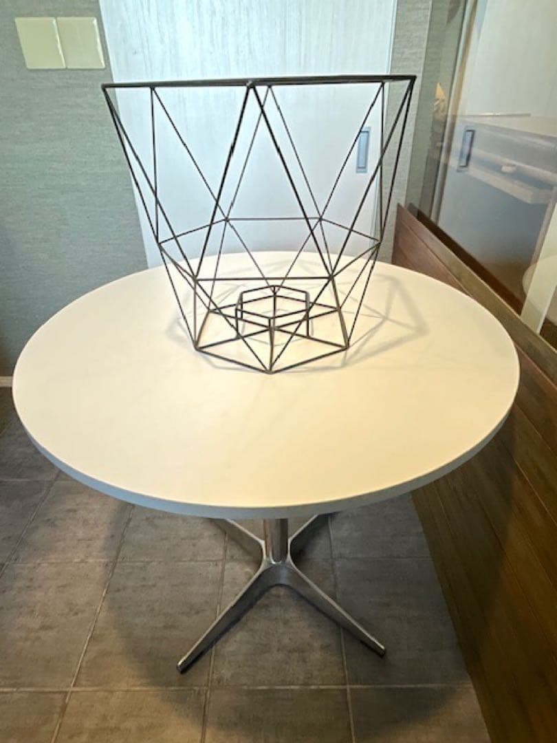 超美品■ヤコブセン　サーキュラーCIRCULAR ラウンドテーブル◾️4スター脚