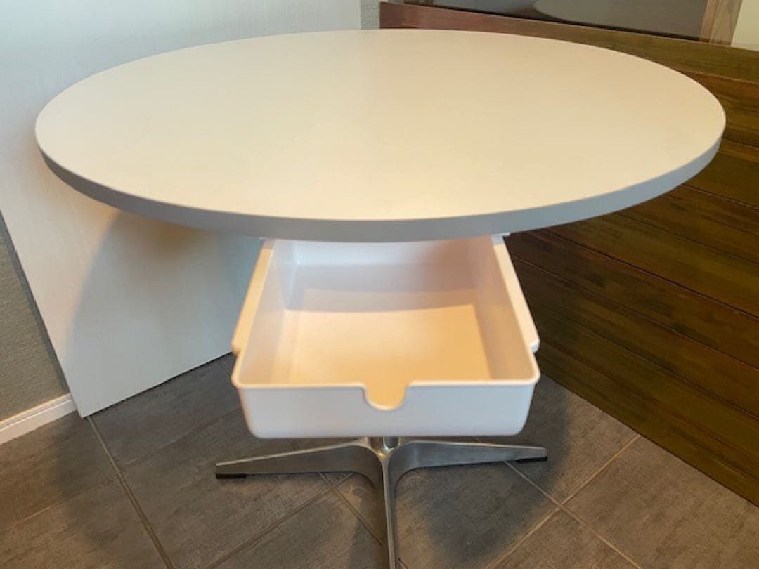 超美品■ヤコブセン　サーキュラーCIRCULAR ラウンドテーブル◾️4スター脚