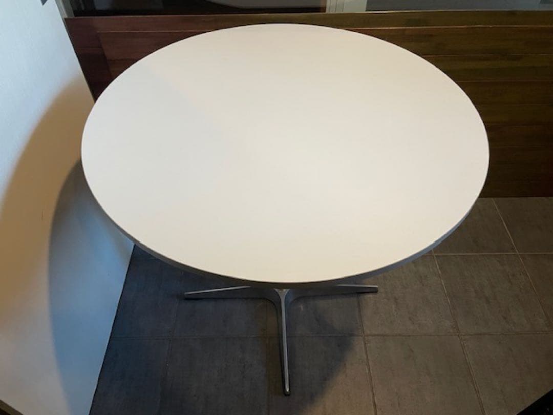 超美品■ヤコブセン　サーキュラーCIRCULAR ラウンドテーブル◾️4スター脚