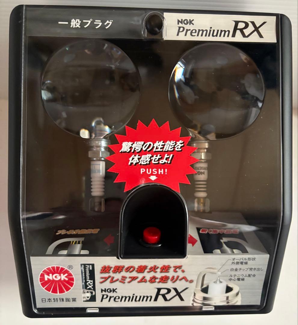 NGK スパークプラグ点火デモ機