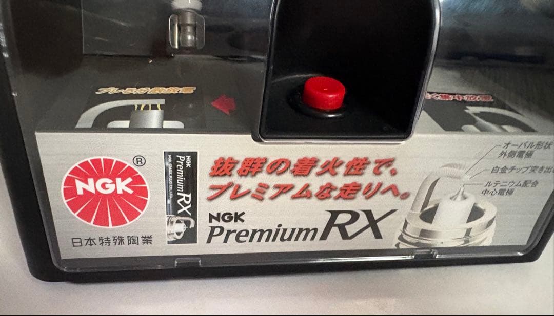 NGK スパークプラグ点火デモ機
