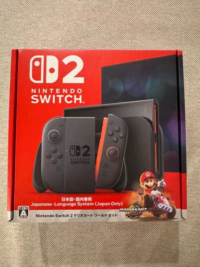 【新品未開封】Nintendo Switch 2 日本語版 マリオカートセット
