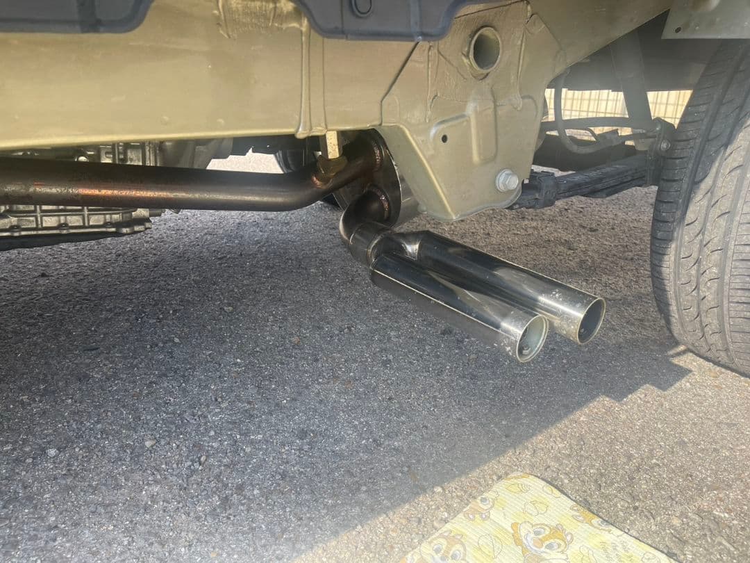 ハイゼットジャンワンオフマフラー