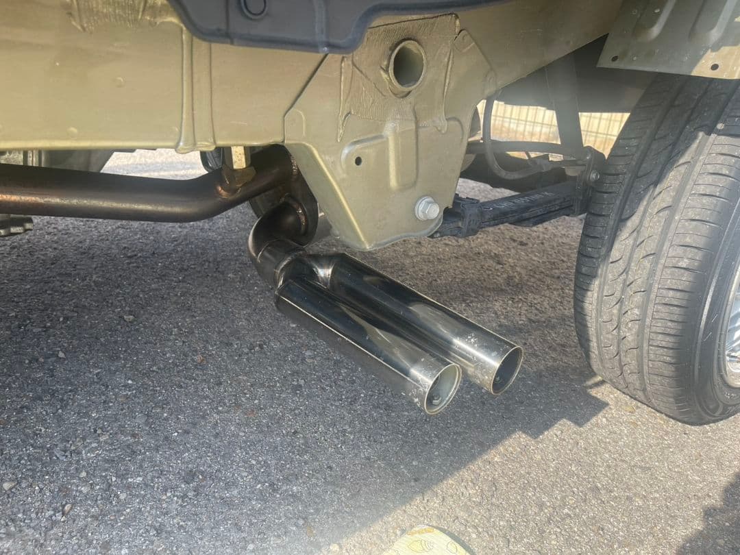 ハイゼットジャンワンオフマフラー