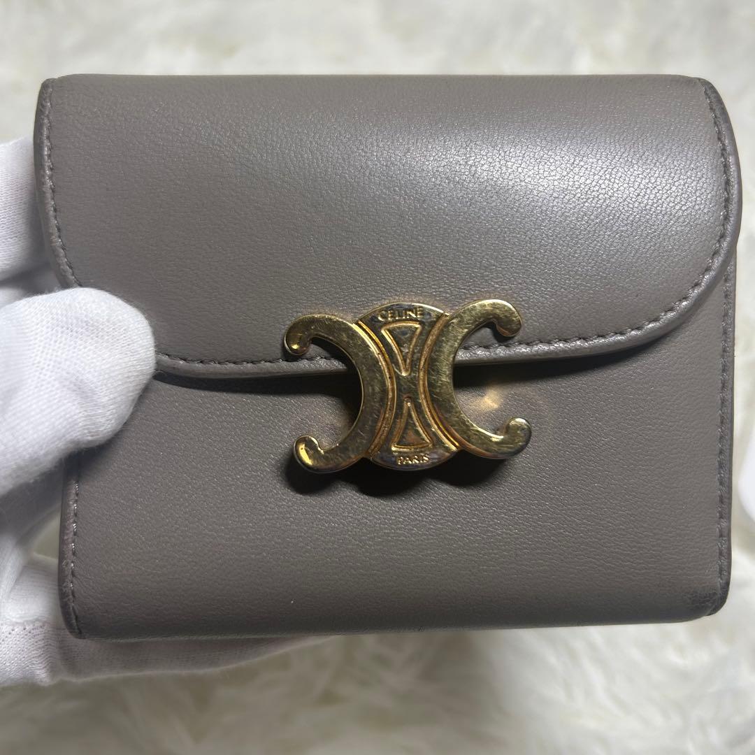 ✨美品✨ CELINE スモール フラップウォレット トリオンフ