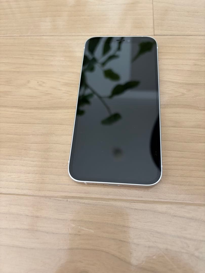 iphone12mini 128gb ホワイト　本体　バッテリー84%