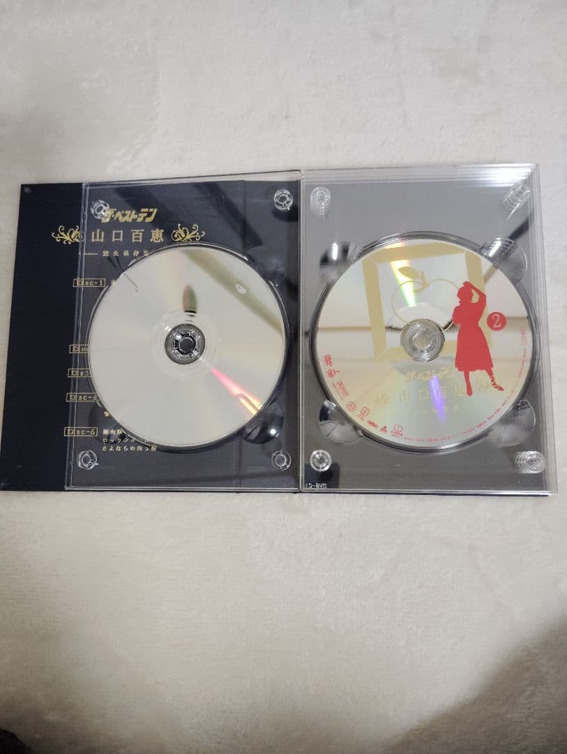 山口百恵 完全保存版 ザベストテン.夜のヒットスタジオｄｖｄ２セット